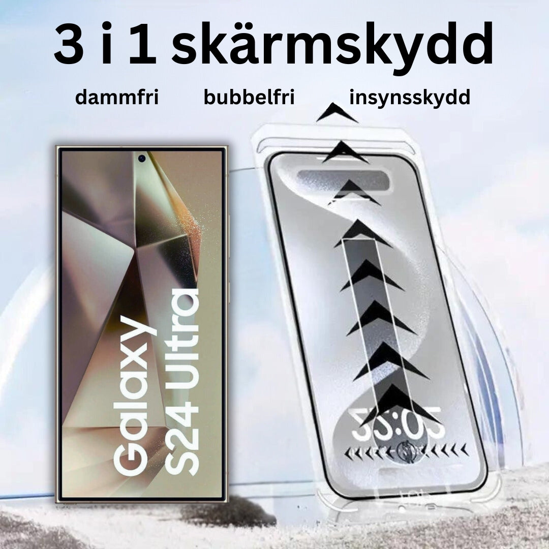 3 i 1 skärmskydd - Samsung